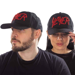 Slayer - Logo Bl Baseball C i gruppen MERCHANDISE / Merch / Metal hos Bengans Skivbutik AB (3754526)