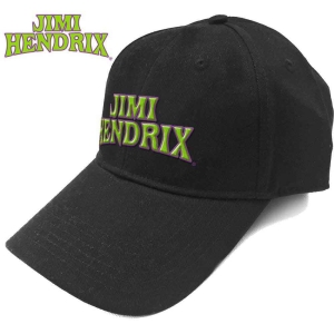 Jimi Hendrix - Arched Logo Bl Baseball C i gruppen MERCHANDISE / Merch / Pop-Rock hos Bengans Skivbutik AB (3755175)