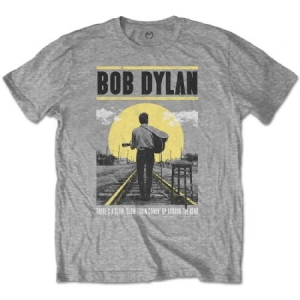 Bob Dylan - BOB DYLAN UNISEX TEE: SLOW TRAIN i gruppen CDON - Exporterade Artiklar_Manuellt / T-shirts_CDON_Exporterade hos Bengans Skivbutik AB (3756586r)