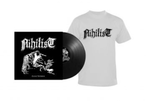 Nihilist - Carnal Leftover - Lp Black + Tst L i gruppen VINYL / Metal/ Heavy metal hos Bengans Skivbutik AB (3760880)