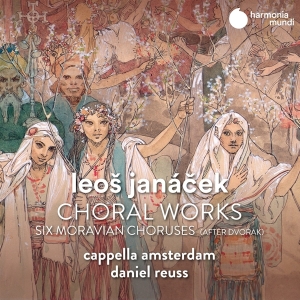 Janacek L. - Choral Works: Six Moravian Choruses i gruppen CD / Klassisk,Annet hos Bengans Skivbutik AB (3760903)