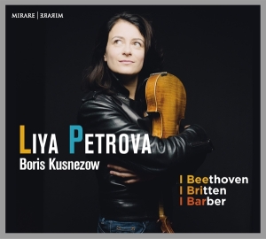 Liya Petrova - Beethoven/Britten/Barber i gruppen CD / Klassisk,Annet hos Bengans Skivbutik AB (3760921)