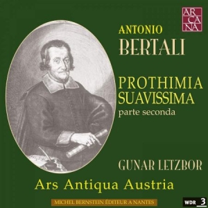 Bertali  Antonio - Bertali / Prothimia Suavissima P i gruppen CD / Klassisk hos Bengans Skivbutik AB (3762268)