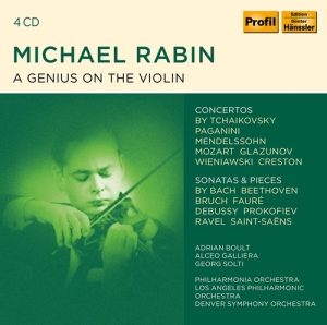 Various - A Genius On The Violin (4 Cd) i gruppen Externt_Lager / Naxoslager hos Bengans Skivbutik AB (3763343)