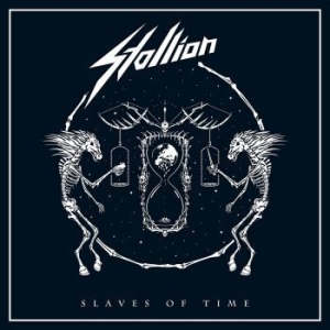 Stallion - Slaves Of Time (White Vinyl Lp) i gruppen VINYL / Metal/ Heavy metal hos Bengans Skivbutik AB (3763382)