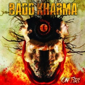 Badd Kharma - On Fire (Red/Yellow Splatter Vinyl) i gruppen VINYL / Metal hos Bengans Skivbutik AB (3769945)