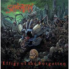 Suffocation - Effigy Of The Forgotten (Red) i gruppen VINYL / Metal/ Heavy metal hos Bengans Skivbutik AB (3774345)