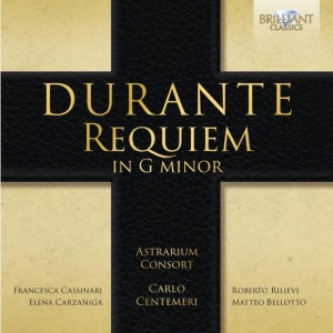 Durante Francesco - Requiem In G Minor i gruppen Externt_Lager / Naxoslager hos Bengans Skivbutik AB (3778535)