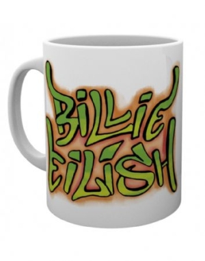 Billie Eilish - Graffiti Mug i gruppen Minishops / Billie Eilish hos Bengans Skivbutik AB (3778733)