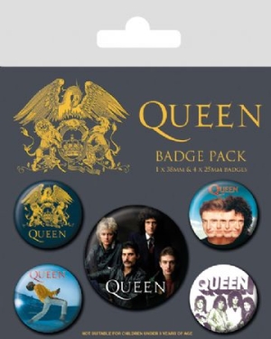 Queen - Badge Pack i gruppen MK Export CDON Merch hos Bengans Skivbutik AB (3778771)