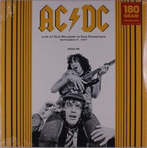 Ac/Dc - Live At Old Waldorf In S.F. 77 (Red i gruppen VINYL / Metal hos Bengans Skivbutik AB (3779586)