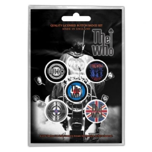 Who - Button Badge Pack: Quadrophenia i gruppen Merch CDON 2306 hos Bengans Skivbutik AB (3779666)