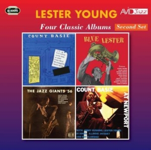 Lester Young - Four Classic Albums i gruppen CD / Jazz hos Bengans Skivbutik AB (3783797)