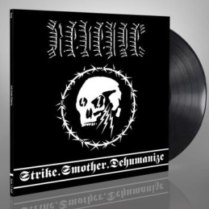 Revenge - Strike.Smother.Dehumanize (Black Vi i gruppen VINYL / Metal/ Heavy metal hos Bengans Skivbutik AB (3787599)