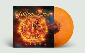 Fallen Arise - Enigma (Orange/Red Vinyl Lp) i gruppen VINYL / Metal/ Heavy metal hos Bengans Skivbutik AB (3788095)