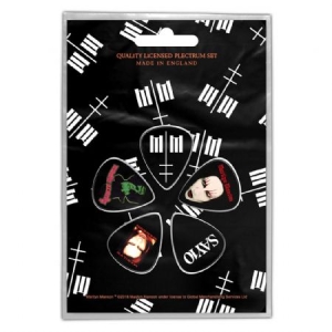 Marilyn Manson - Plectrum Pack: MM i gruppen Minishops / Marilyn Manson hos Bengans Skivbutik AB (3790680)