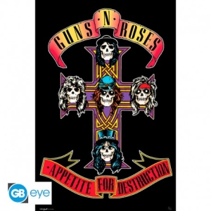 Guns N Roses - Appetite Poster 91,5x61 i gruppen MERCHANDISE / Merch / Metal hos Bengans Skivbutik AB (3790809)