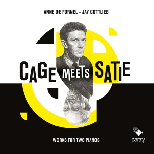 Anne De Fornel - Cage Meets Satie i gruppen CD / Klassisk,Annet hos Bengans Skivbutik AB (3793765)