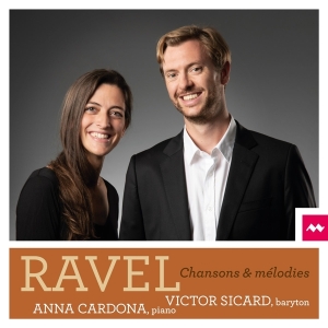 Victor Sicard - Ravel Chansons & Melodies i gruppen CD / Klassisk,Annet hos Bengans Skivbutik AB (3793771)