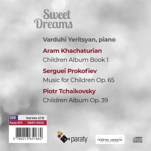 Varduhi Yeritsyan - Sweet Dreams i gruppen CD / Klassisk,Annet hos Bengans Skivbutik AB (3793779)