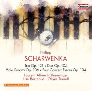 Scharwenka Philipp - Trio, Op. 121 Duo, Op. 105 Viola i gruppen VI TIPSER / Julegavetips CD hos Bengans Skivbutik AB (3799050)