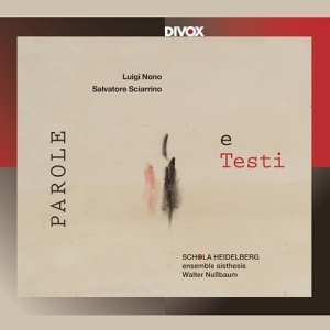 Luigi Nono Salvatore Sciarrino - Parole E Testi i gruppen Externt_Lager / Naxoslager hos Bengans Skivbutik AB (3799055)