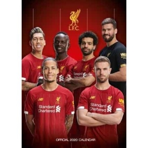 Liverpool - Official 2020 Calendar i gruppen Merchandise hos Bengans Skivbutik AB (3805082)