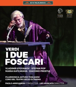 Verdi Giuseppe - I Due Foscari (Blu-Ray) i gruppen Musikk / Musikkk Blu-Ray / Klassisk hos Bengans Skivbutik AB (3807275)