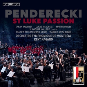 Penderecki Krzysztof - St. Luke Passion i gruppen Musikk / SACD / Klassisk hos Bengans Skivbutik AB (3808051)