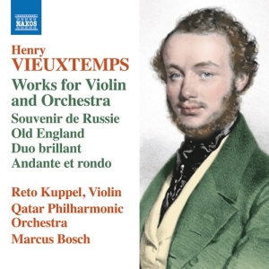 Vieuxtemps Henri Francois Joseph - Works For Violin & Orchestra i gruppen VI TIPSER / Julegavetips CD hos Bengans Skivbutik AB (3811913)