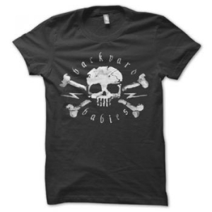 Backyard Babies - T/S Skull 15 (L) i gruppen Merchandise hos Bengans Skivbutik AB (3813213)