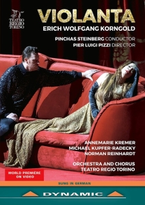 Korngold Erich Wolfgang - Violanta (Dvd) i gruppen Externt_Lager / Naxoslager hos Bengans Skivbutik AB (3814051)