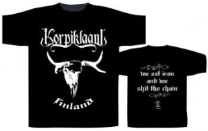 Korpiklaani - T/S We Eat Iron (M) i gruppen Merchandise hos Bengans Skivbutik AB (3814239)