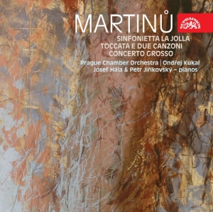 Martinu Bohuslav - Sinfonietta La Jolla, Toccata E Due i gruppen Externt_Lager / Naxoslager hos Bengans Skivbutik AB (3814621)