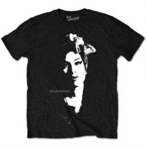 Amy Winehouse - Scarf Portrait Uni Bl i gruppen MERCH / T-Shirt / Rockoff_Nya April24 hos Bengans Skivbutik AB (3825728r)