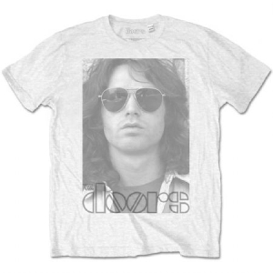 Doors - T-shirt - Aviators (Men White) i gruppen MERCH / 0011AK-T-shirt hos Bengans Skivbutik AB (3826881)