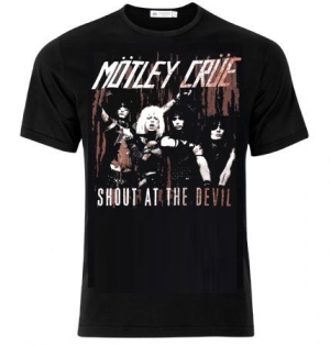 Mötley Crue - Mötley Crue T-Shirt Shout At The Devil i gruppen Merchandise hos Bengans Skivbutik AB (3828061)