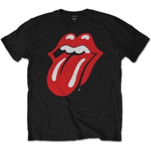 Rolling Stones - Classic Tongue Uni Bl T-Shirt i gruppen MERCHANDISE / T-shirt / Pop-Rock hos Bengans Skivbutik AB (3828226r)