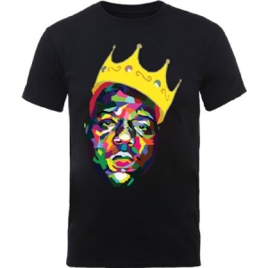 Biggie Smalls - Crown Uni Bl i gruppen MERCHANDISE / T-shirt / Hip Hop-Rap hos Bengans Skivbutik AB (3833945r)