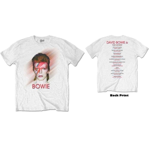 David Bowie - Bowie Is Uni Wht i gruppen MERCH / T-Shirt / Rockoff_Nya April24 hos Bengans Skivbutik AB (3834003r)