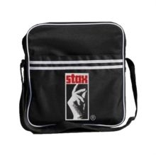 Stax - Logo Record Bag(Striped Messenger) i gruppen Merchandise hos Bengans Skivbutik AB (3836899)