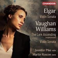 Elgar Edward Vaughan Williams Ra - Violin Sonatas & The Lark Ascending i gruppen VI TIPSER / Julegavetips CD hos Bengans Skivbutik AB (3838205)