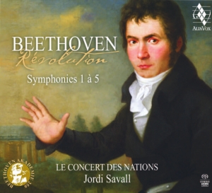 Beethoven Ludwig Van - Symphonies Nos. 1 - 5 i gruppen Musikk / SACD / Klassisk hos Bengans Skivbutik AB (3838425)