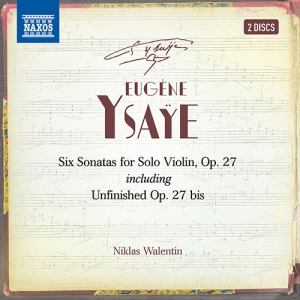 Ysaÿe Eugène - Six Sonatas For Solo Violin, Op. 27 i gruppen VI TIPSER / Julegavetips CD hos Bengans Skivbutik AB (3840330)