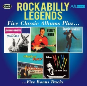 Various Artists - Rockabilly Legends - Five Classic A i gruppen CD / Pop-Rock,Rockabilly hos Bengans Skivbutik AB (3843091)