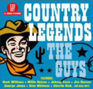 Various Artists - Country Legends - Guys i gruppen CD / Country hos Bengans Skivbutik AB (3846207)