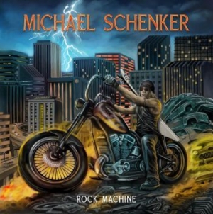 Schenker Michael - Rock Machine (Blue Vinyl) i gruppen VINYL / Metal/ Heavy metal hos Bengans Skivbutik AB (3847260)