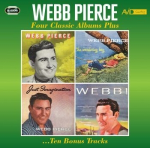 Pierce Webb - Four Classic Albums - Plus i gruppen CD / Country hos Bengans Skivbutik AB (3847471)