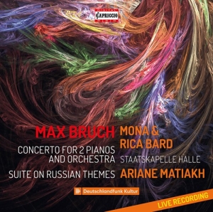 Bruch Max - Concerto For 2 Pianos & Orchestra i gruppen VI TIPSER / Julegavetips CD hos Bengans Skivbutik AB (3848655)