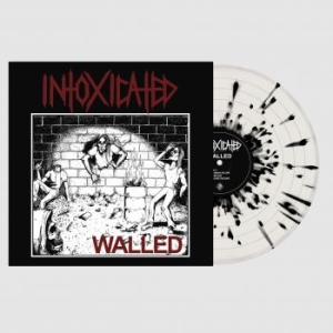 Intoxicated - Walled (Clear/Black Splatter Vinyl) i gruppen VINYL / Metal hos Bengans Skivbutik AB (3848789)